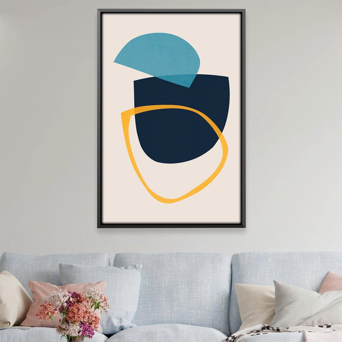 Rynx | Abstract Shapes XIII Canvas
