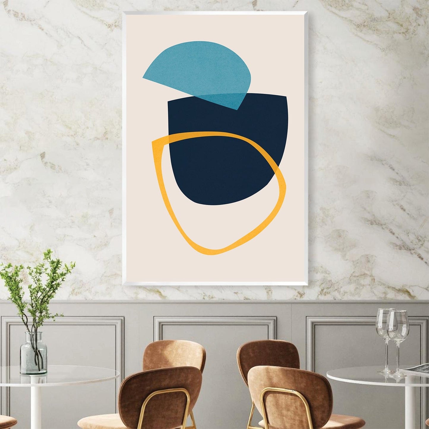 Rynx | Abstract Shapes XIII Canvas