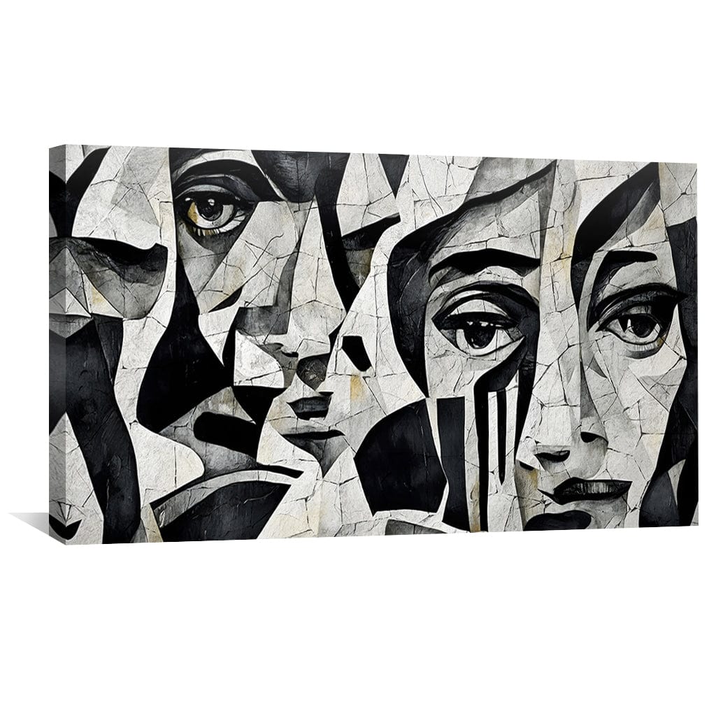 Rynx | Abstract Stares Canvas