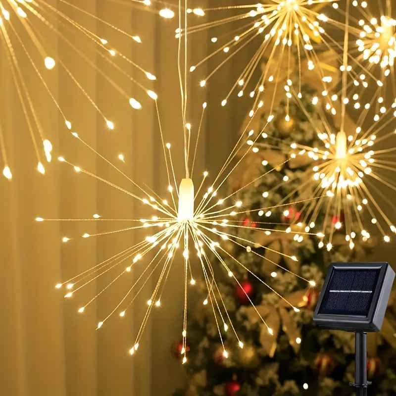 Rynx | SolarGlow - Solar Energy LED Garden Lighting with 90 Warm White LED Lights