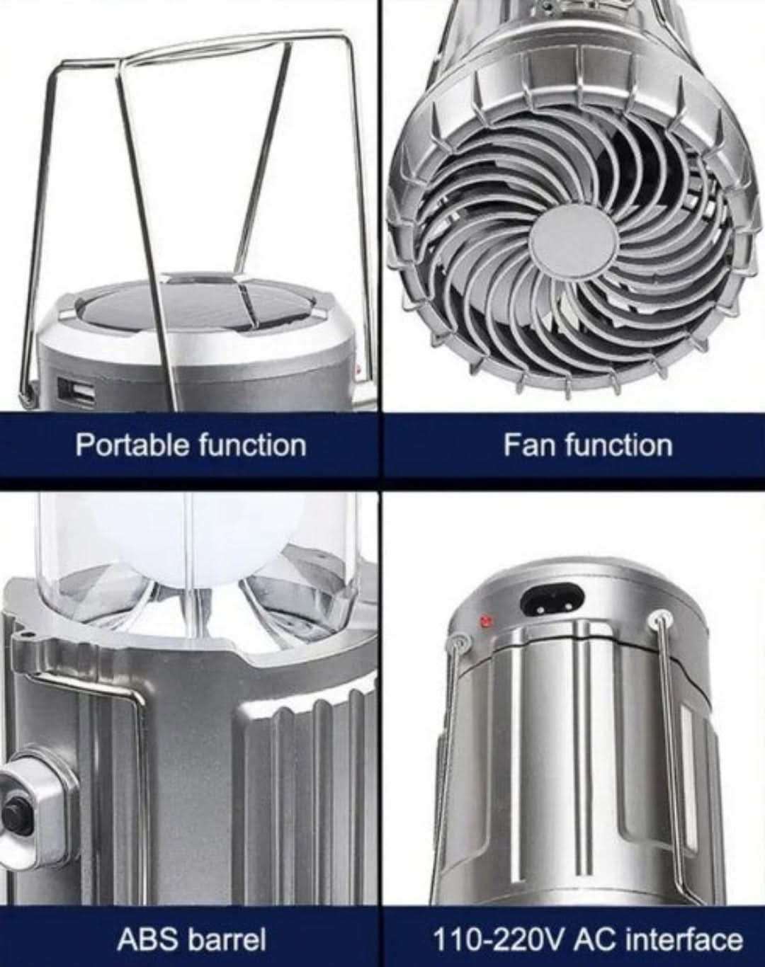 Rynx | Camping fan - Hand operated