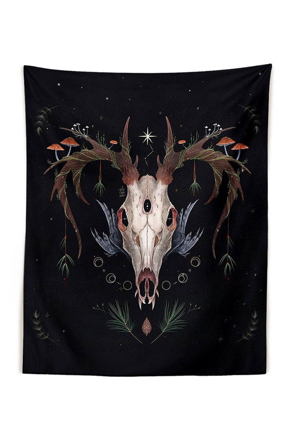 Rynx | Girl Art Tapestry