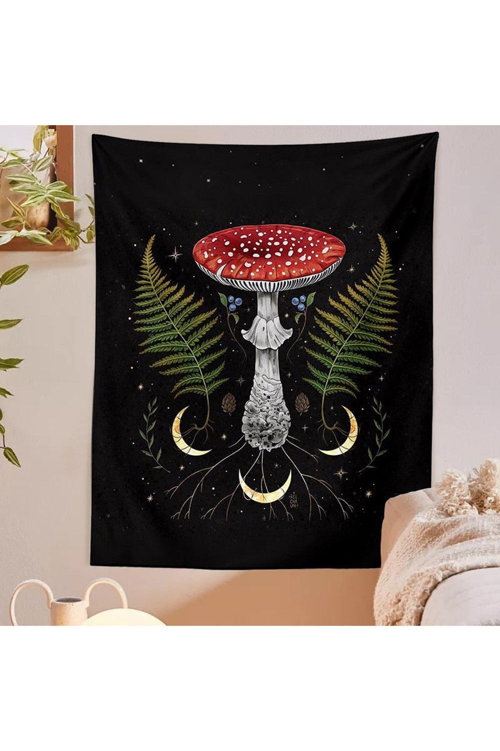 Rynx | Girl Art Tapestry