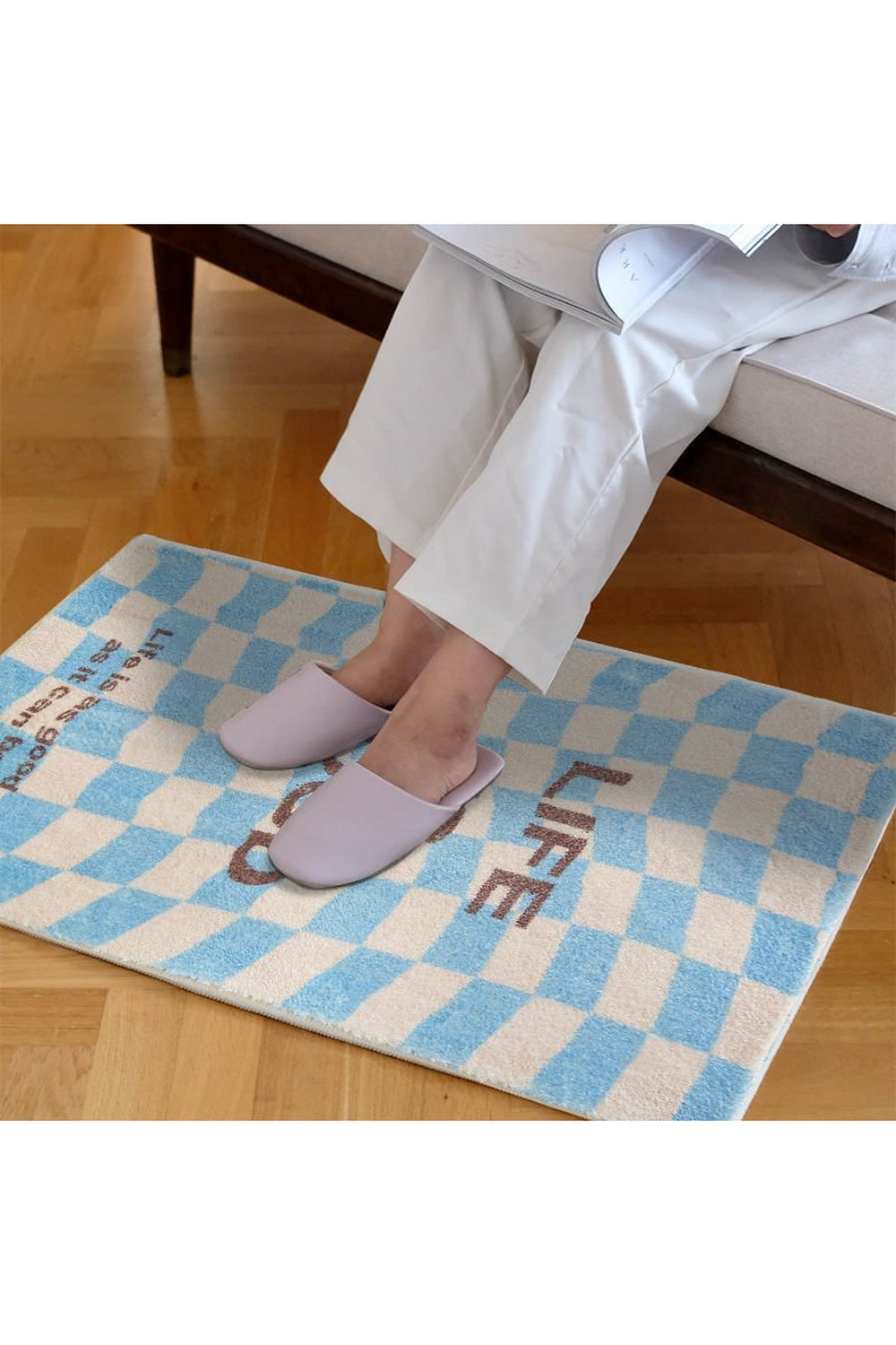 Rynx | Life Is Good Plaid Rug