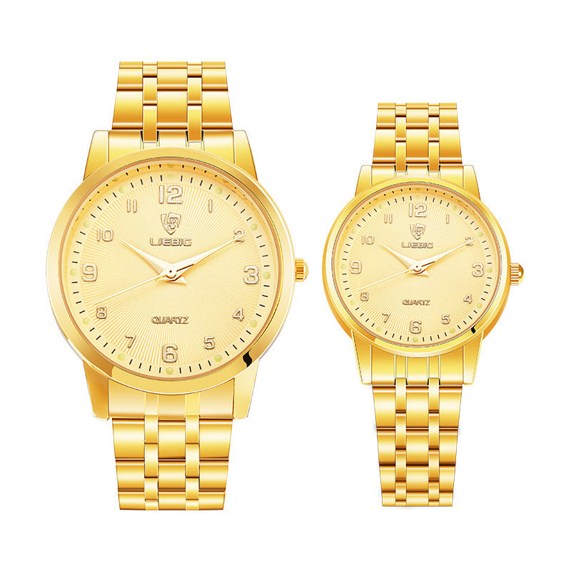 Rynx | Men's and women's steel link waterproof park watch