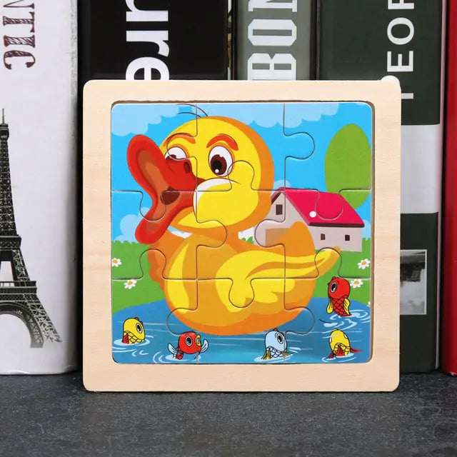 Rynx | Kids Wooden 3D Puzzle