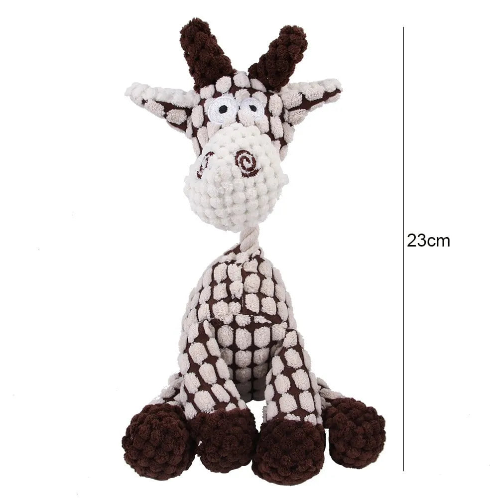 RYNX | ⏳Last Day For ⏳Squeaky Plush Toy For Dogs Giraffe