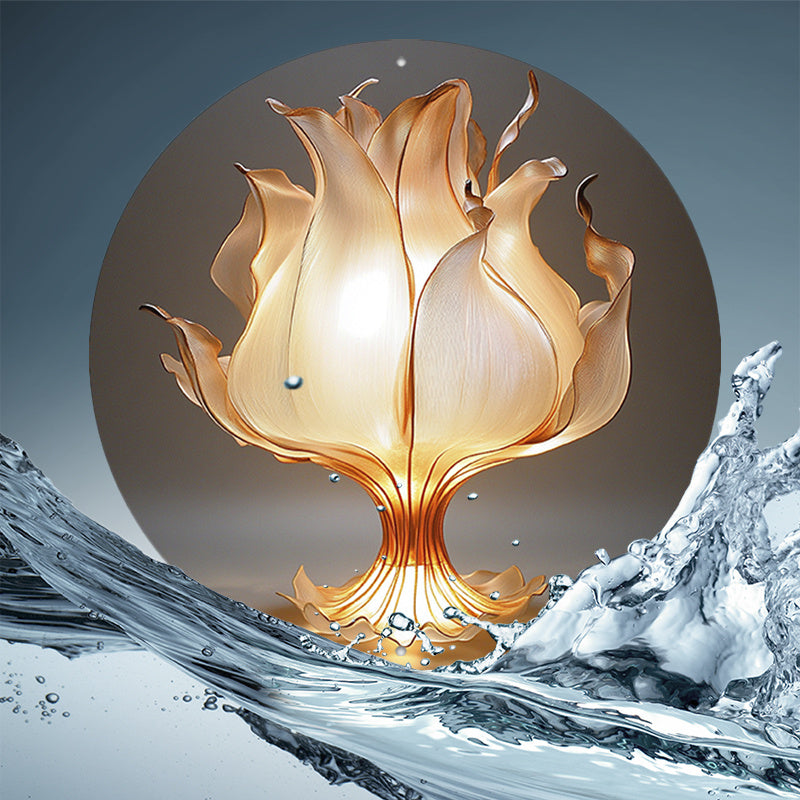 Rynx | LotusLamp - Aluminum Flower Table Lamp with LED Light