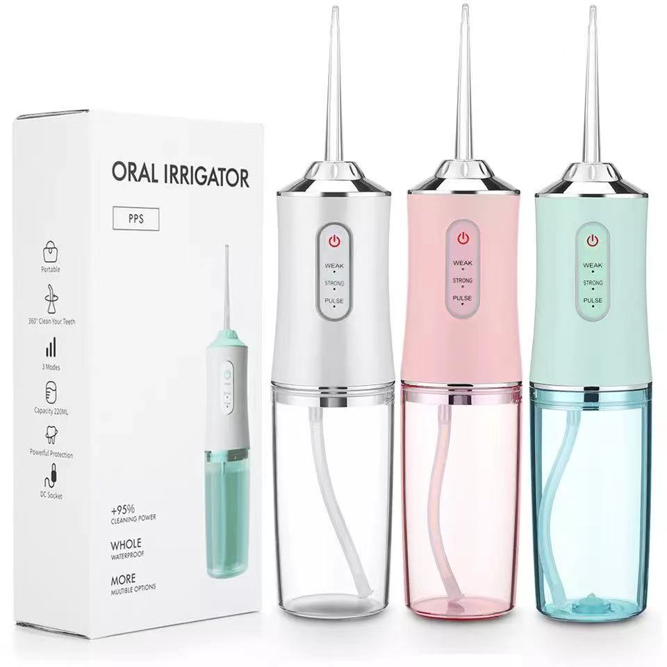 RYNX | Waterproof Irrigator Dental Cleaner, Cordless & Rechargeable Water Flosser
