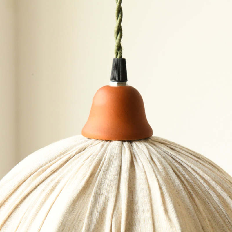RYNX | Luxeeco - Scandinavian Pendant Lamp In Fabric