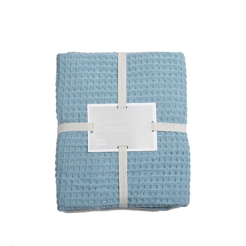 Rynx | Super absorbent breathable antibacterial waffle bath towel