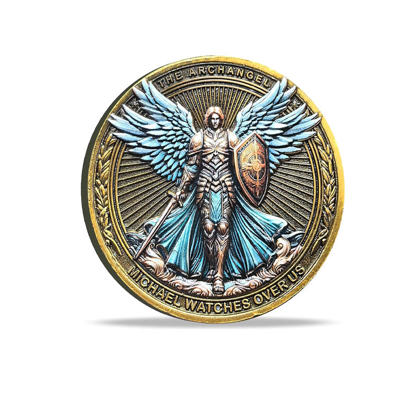 RYNX | The Archangel Michael Watches Over Us Challenge Coin