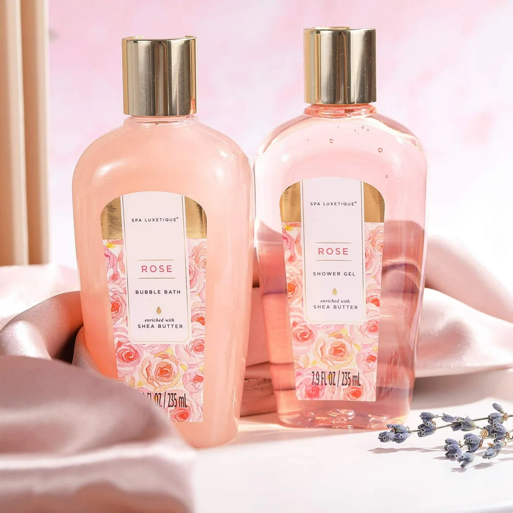 Rynx | 9 Pcs Rose Bath Gift - Spa Gift