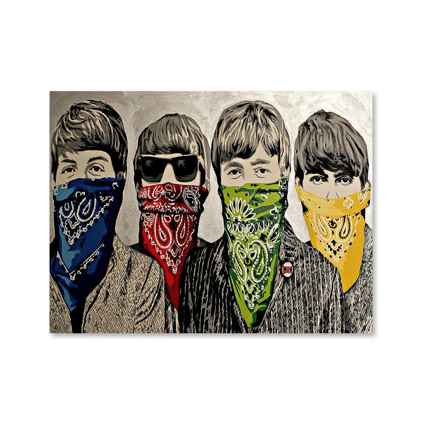 Rynx | Banksy Beatles Canvas