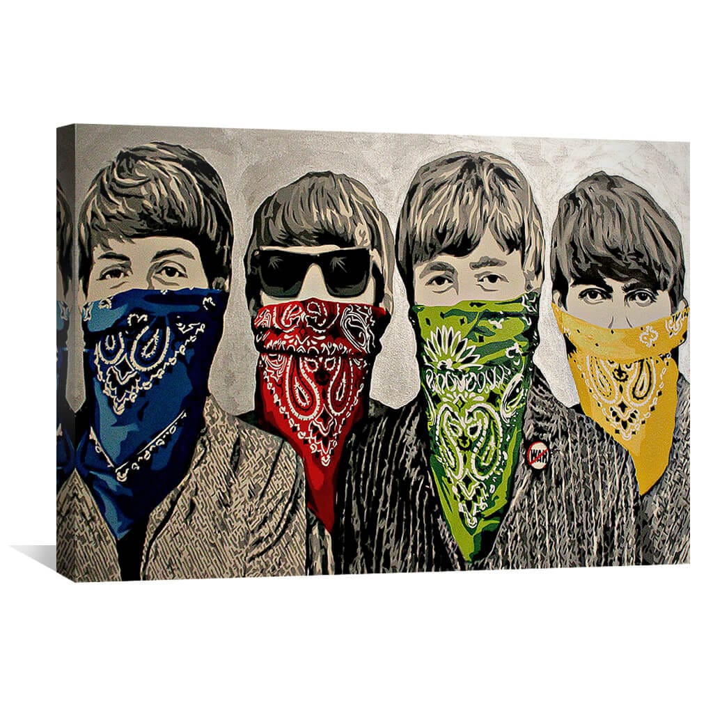 Rynx | Banksy Beatles Canvas