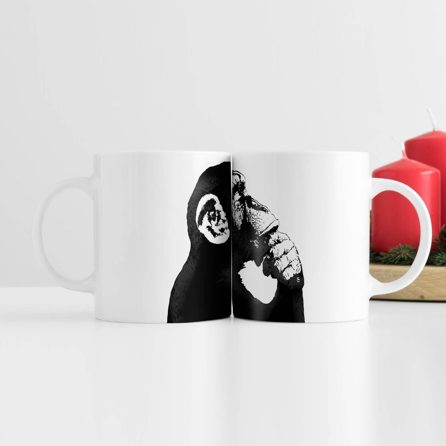 Rynx | Banksy The Thinker Monkey Mug
