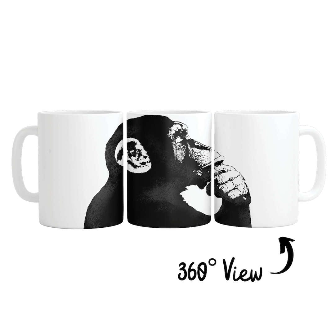 Rynx | Banksy The Thinker Monkey Mug