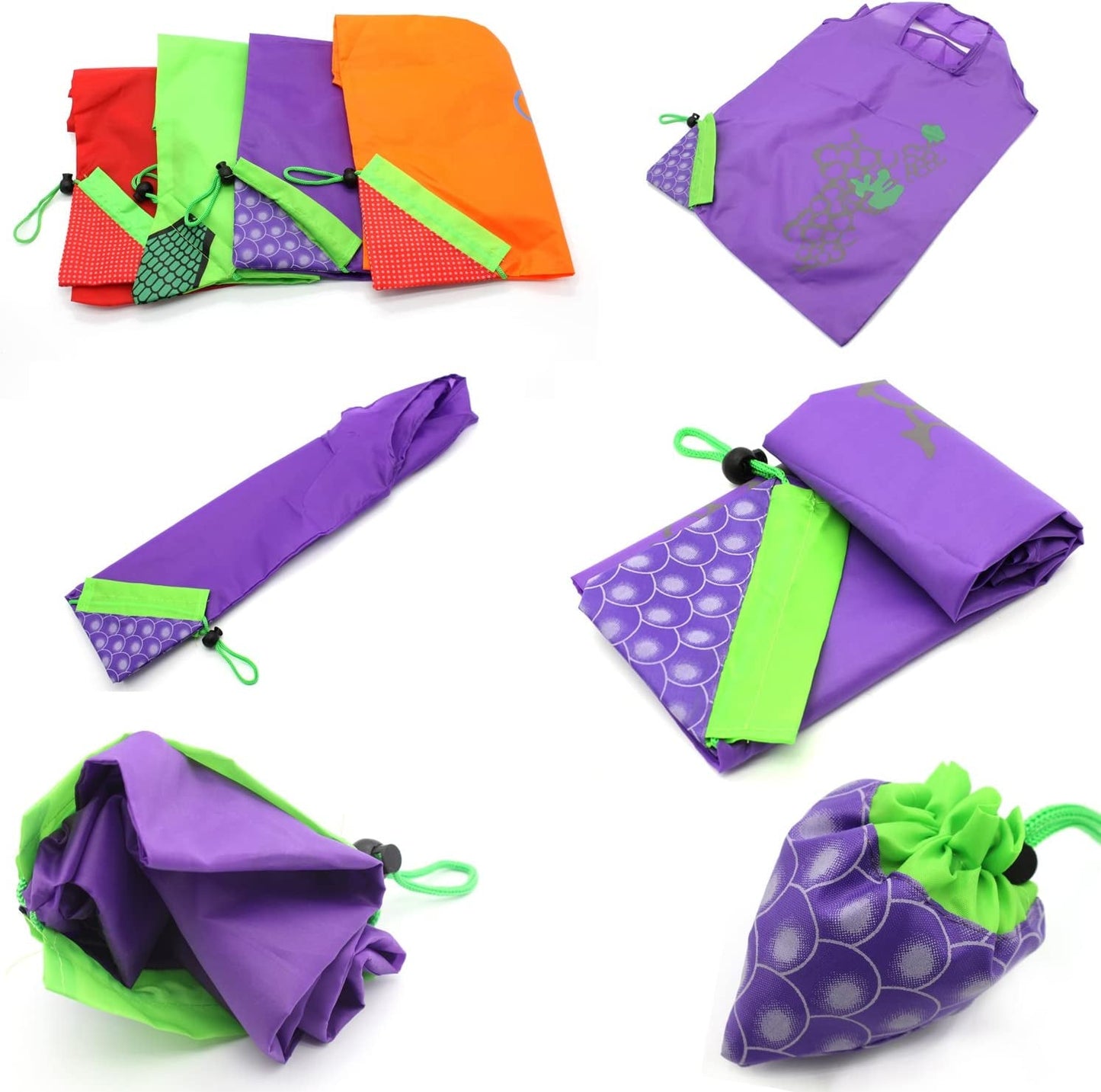 Rynx | 10PCS Fruit Reusable Grocery Bags