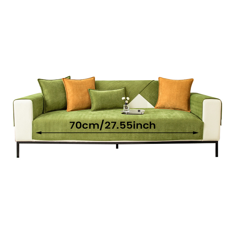 Rynx | Herringbone Chenille Fabric Furniture Protector Sofa Cover