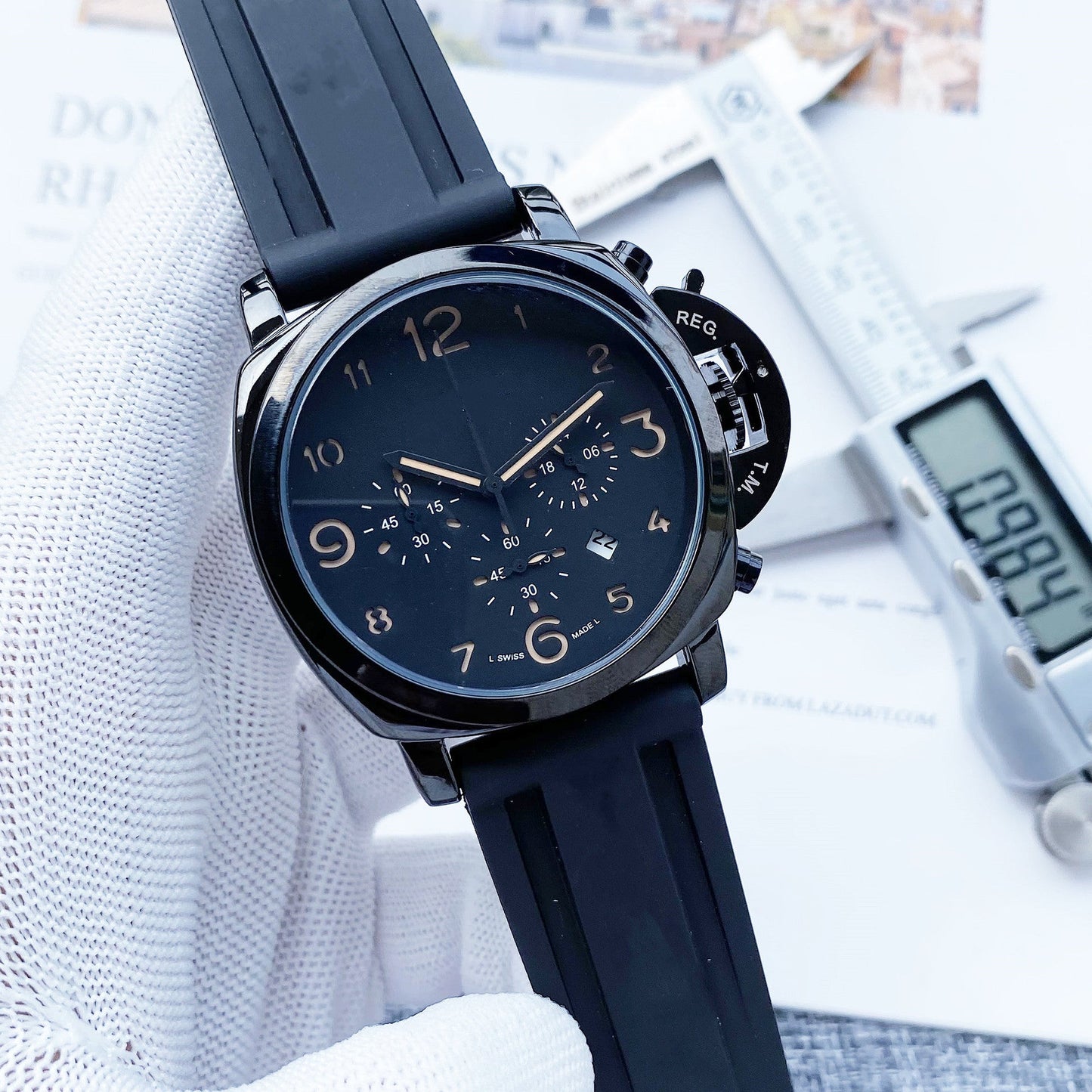 Rynx | Multifunctional Quartz Six Hands Working Watch