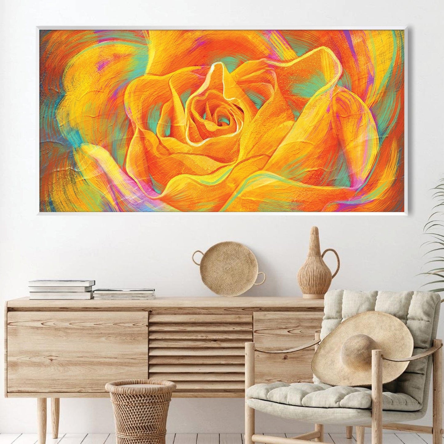 Rynx | Bluish Orange Canvas