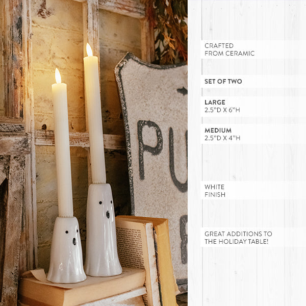 Rynx | Boo Taper Candle Holder, Set of two