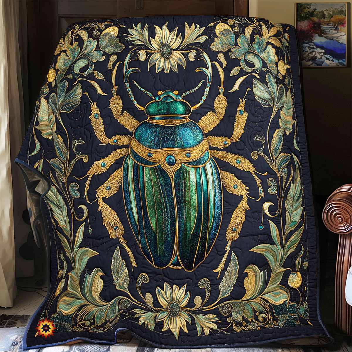 Rynx | Botanical Beetle Quilt