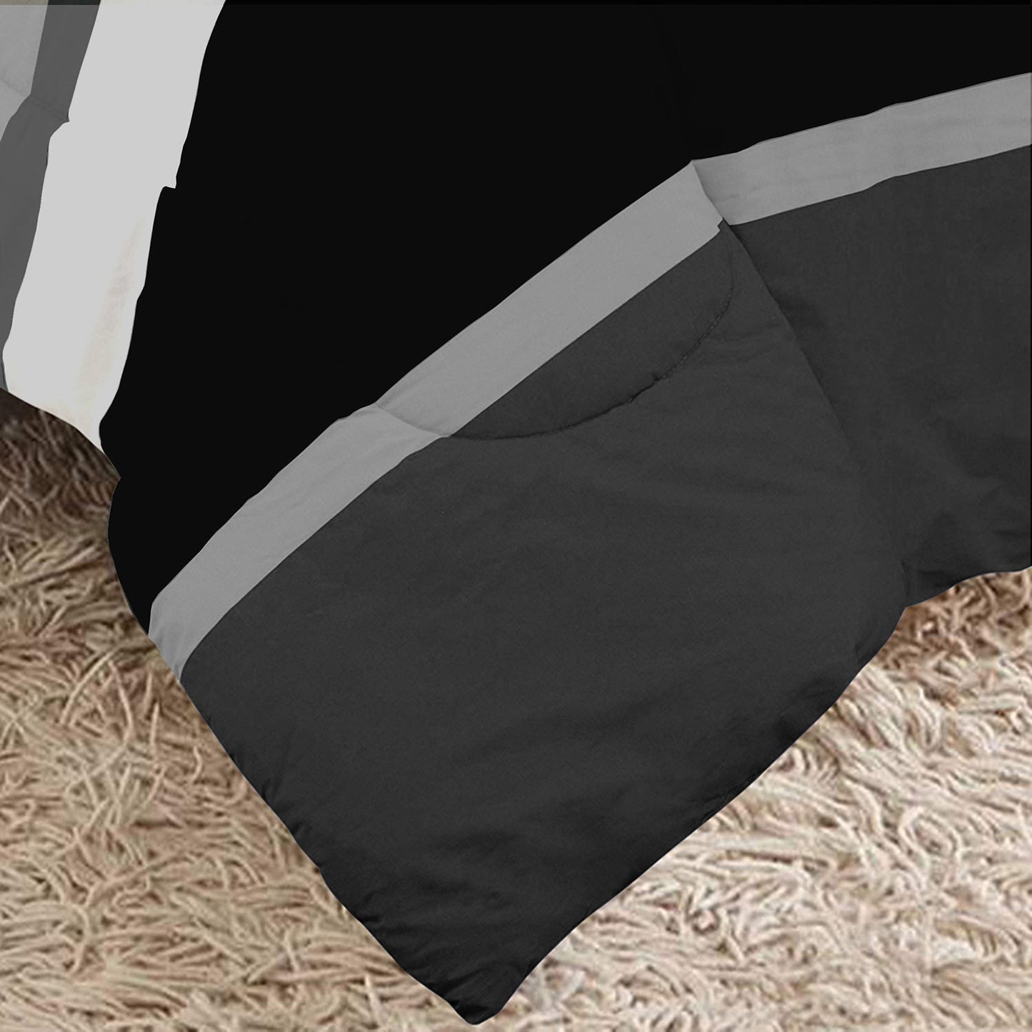 Rynx | Brooklyn Flat Rugby Stripe Bed-in-a-Bag Set