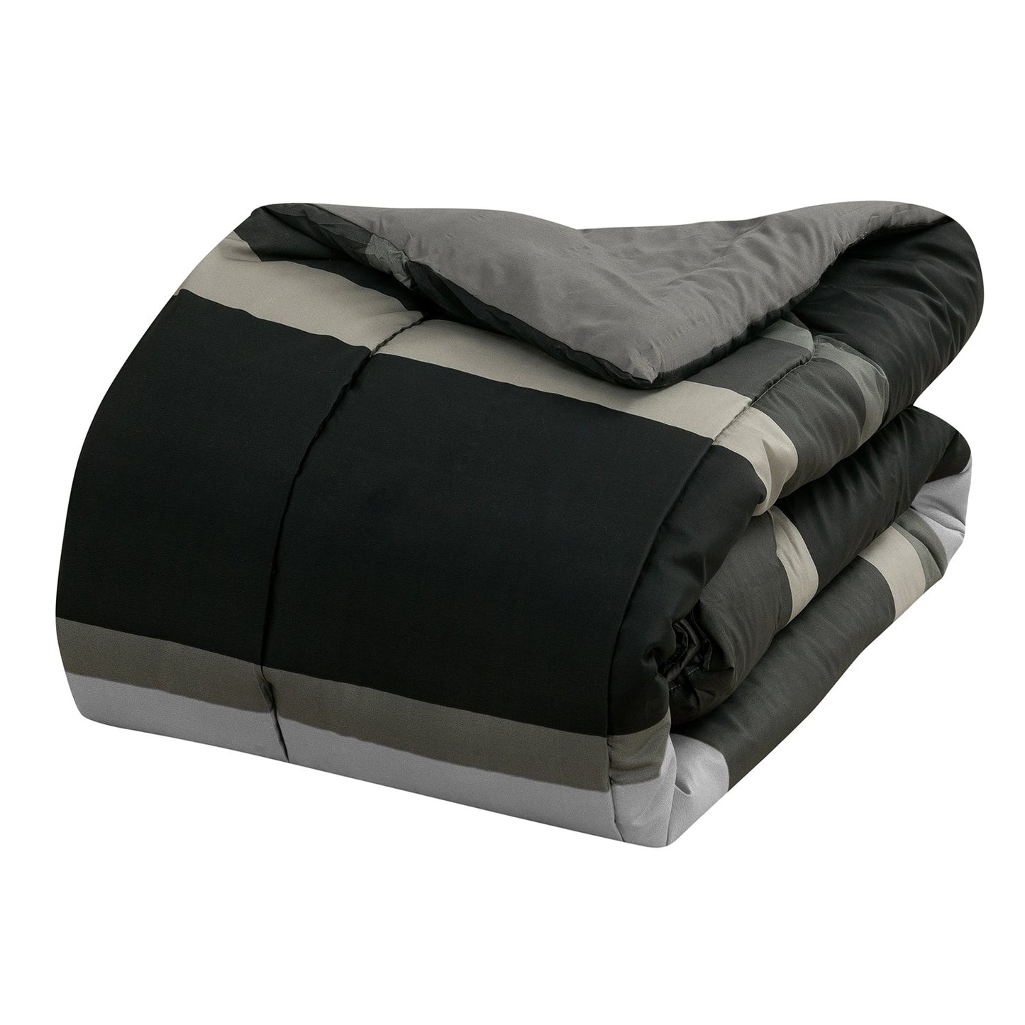 Rynx | Brooklyn Flat Rugby Stripe Bed-in-a-Bag Set