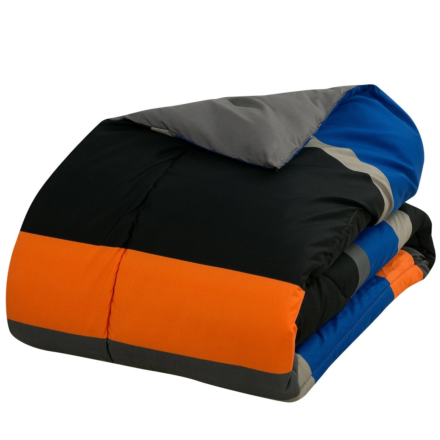 Rynx | Brooklyn Flat Rugby Stripe Bed-in-a-Bag Set