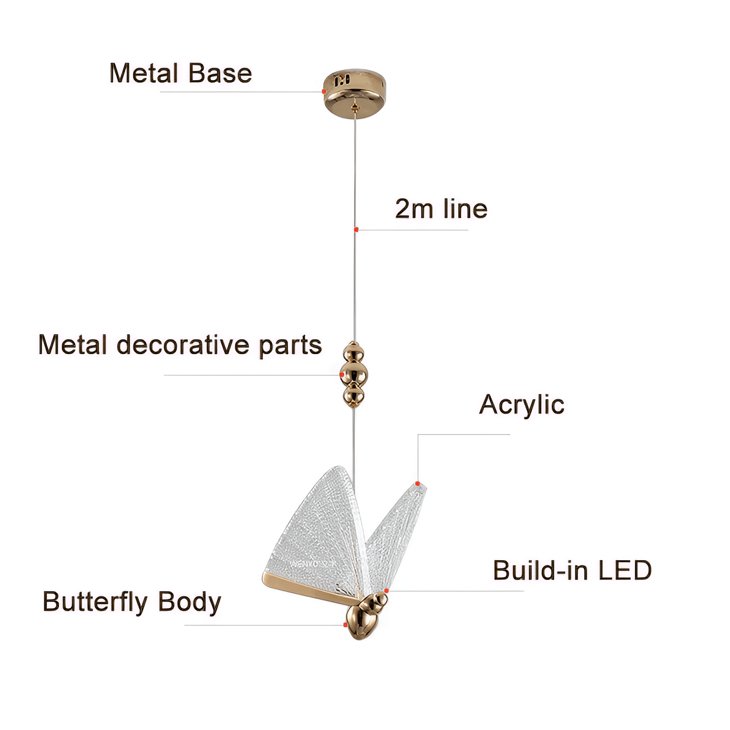 Rynx | BUTTERFLY PENDANT CEILING LIGHT | CEILING LIGHTING