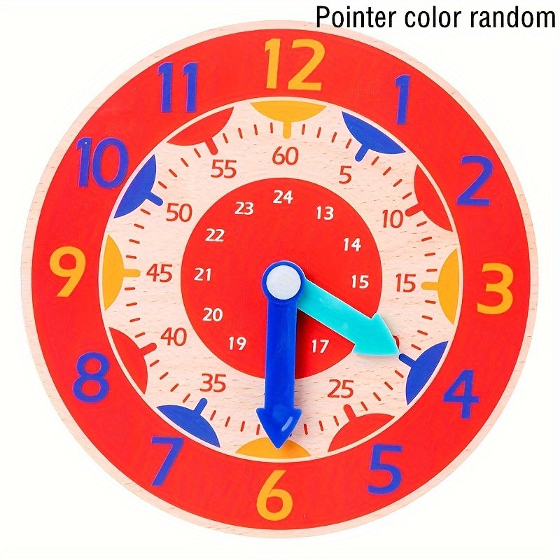 Rynx | Three Educational Clock - Play Clock for Kids to Learn Time, Perfect for Christmas and Halloween Gifts
