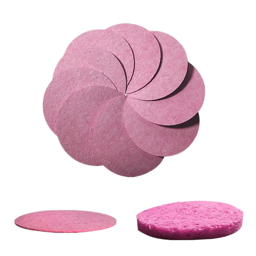 Rynx | 50/20/10 pieces Soft Facial Cleansing Sponge Pads