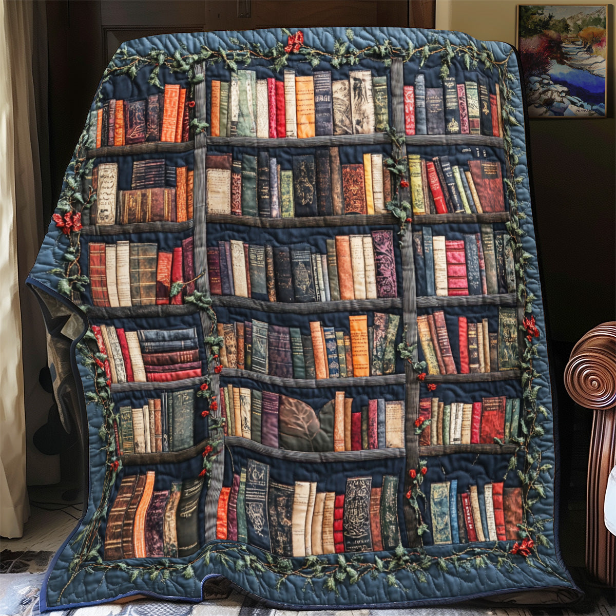 Rynx | The quilted library blanket