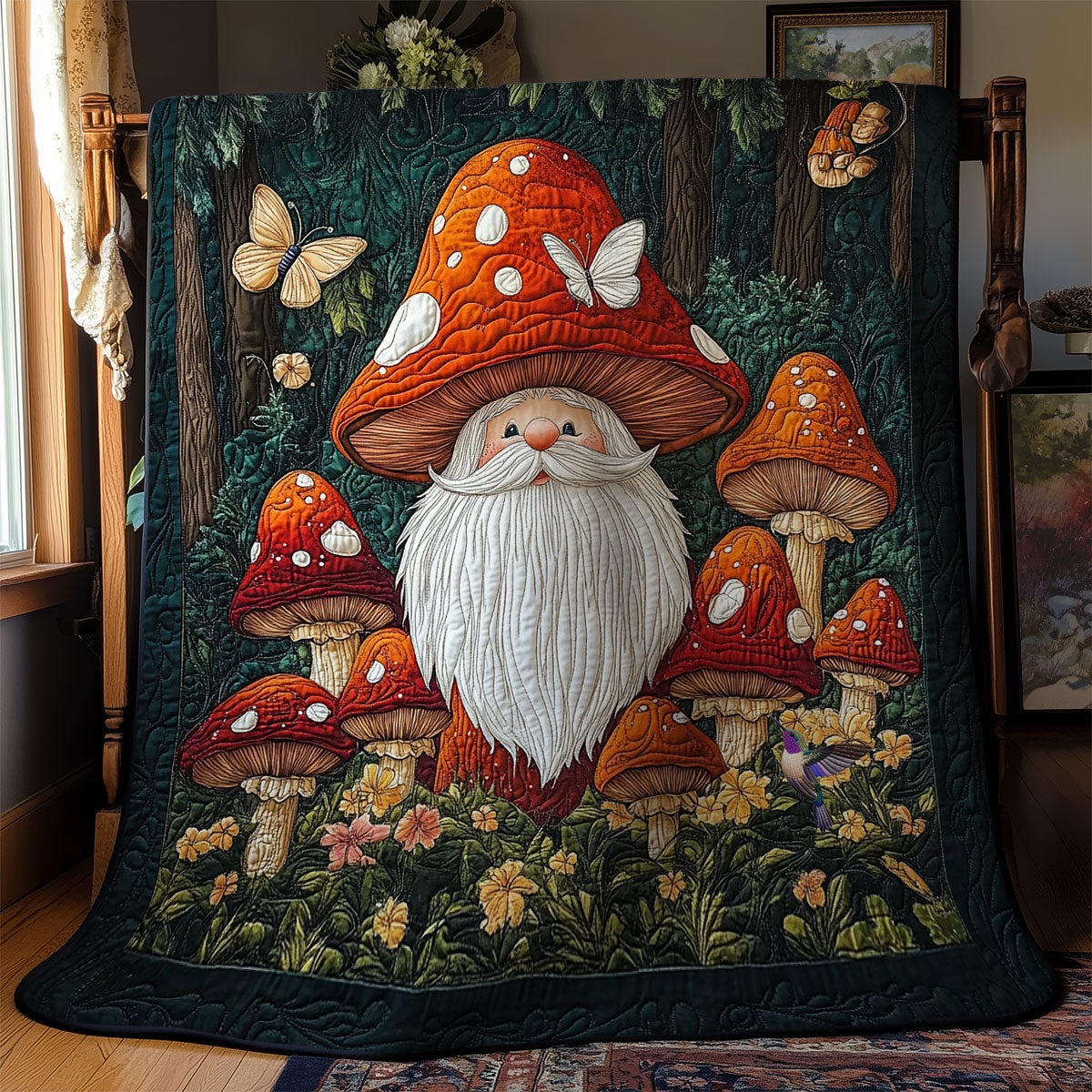 Rynx | Mushroom Gnome Blanket