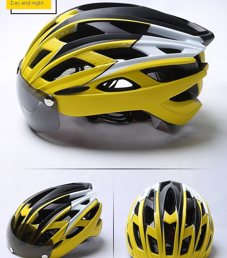 Rynx | Cycling Helmet Glasses Integrated Riding Helmet Equipment