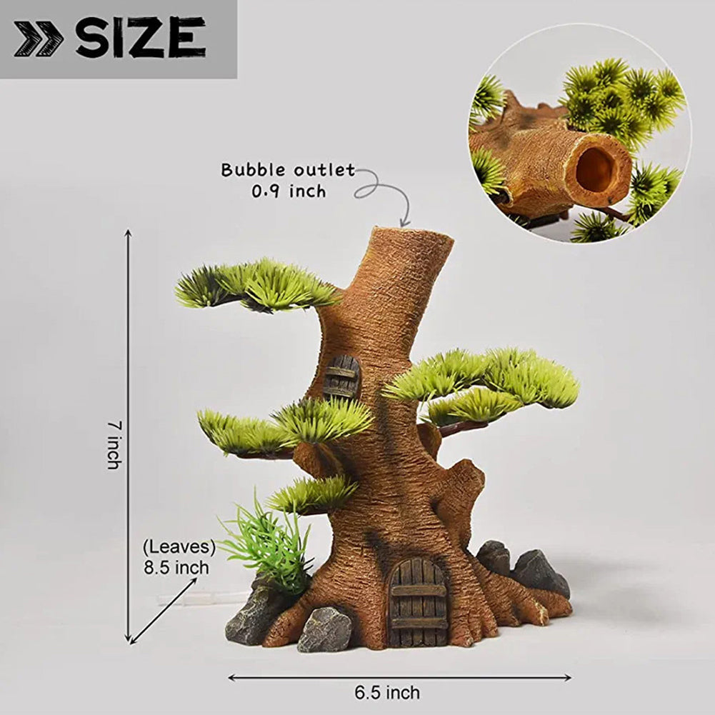 Rynx | Realistic Tree Trunk Aquarium Ornament