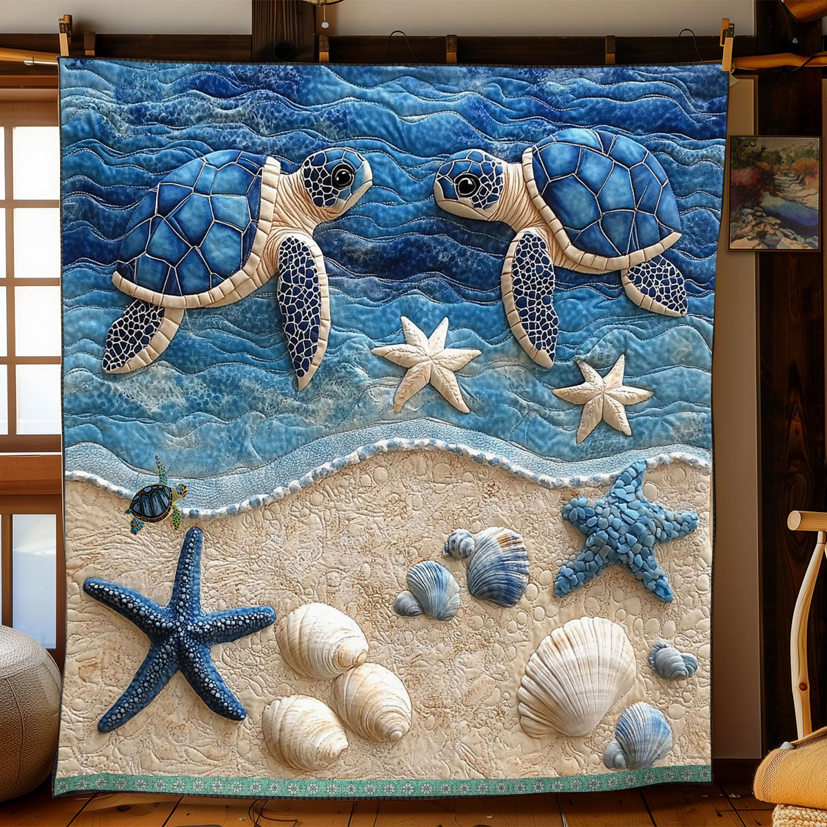Rynx | Sea Turtle Blanket