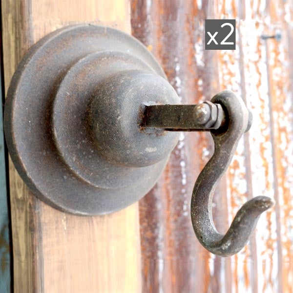Rynx | Rustic Wall Hook Set of 2