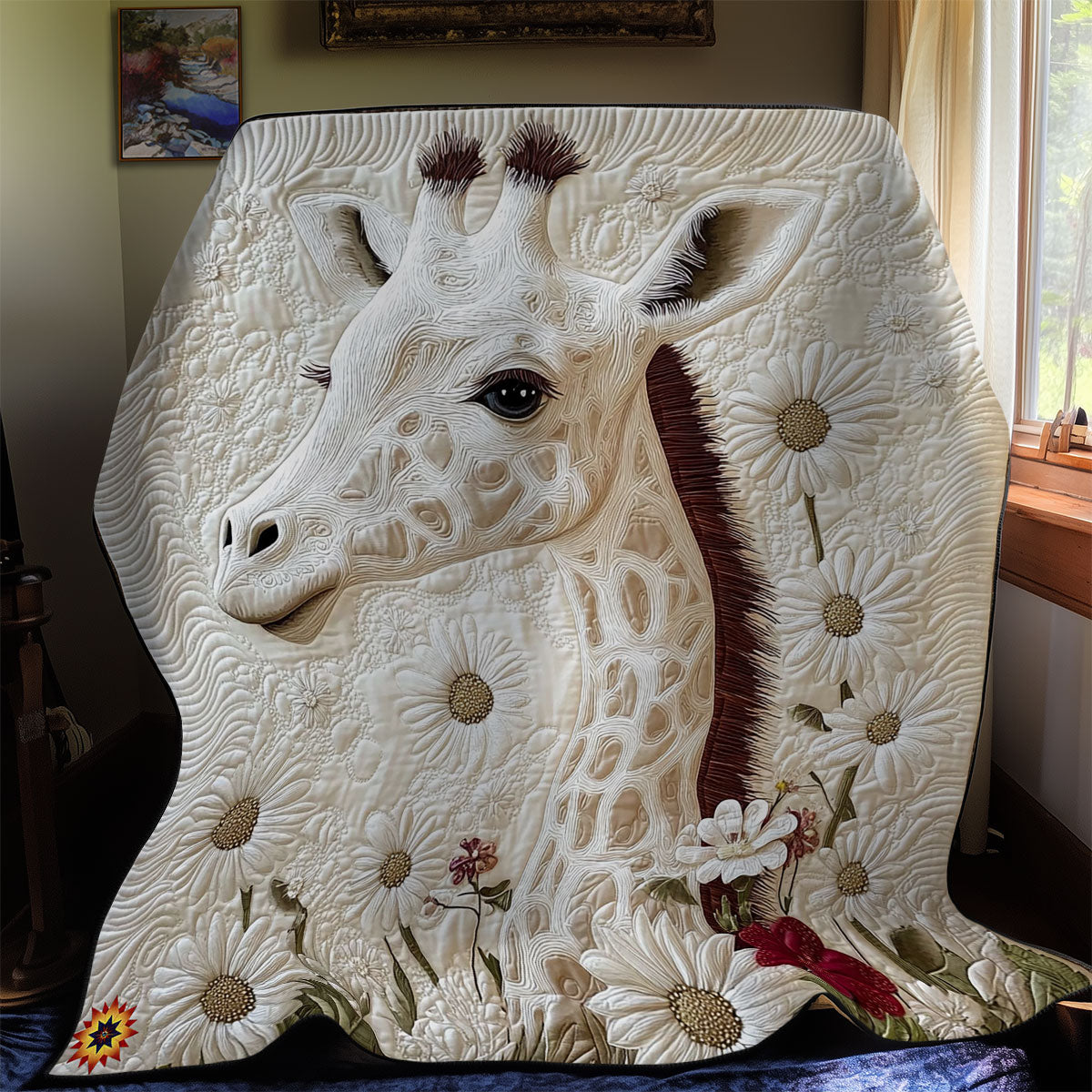 Rynx | White Giraffe Quilt