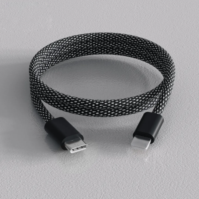 RYNX | Tangle-free magnetic charging cable: Strong magnet and fast charging