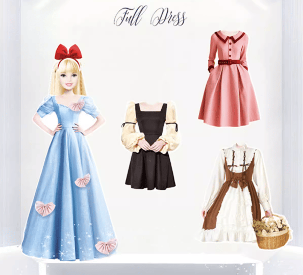 Rynx | Magnetic Dress-Up Doll Set – Creative Toy for Children to Promote Color Knowledge