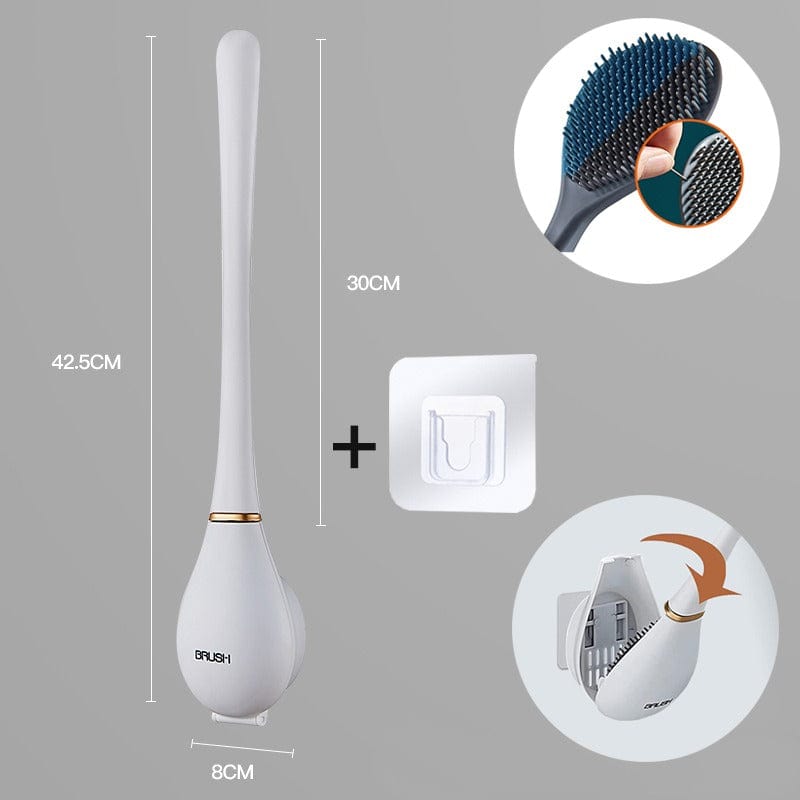 RYNX | Modern Flexible Silicone Toilet Brush