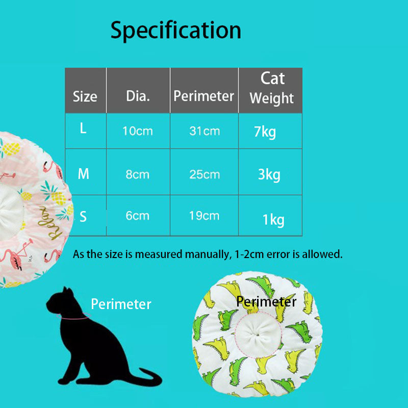 Rynx | Soft cotton pet protective cone