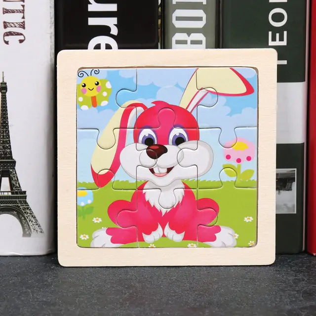 Rynx | Kids Wooden 3D Puzzle