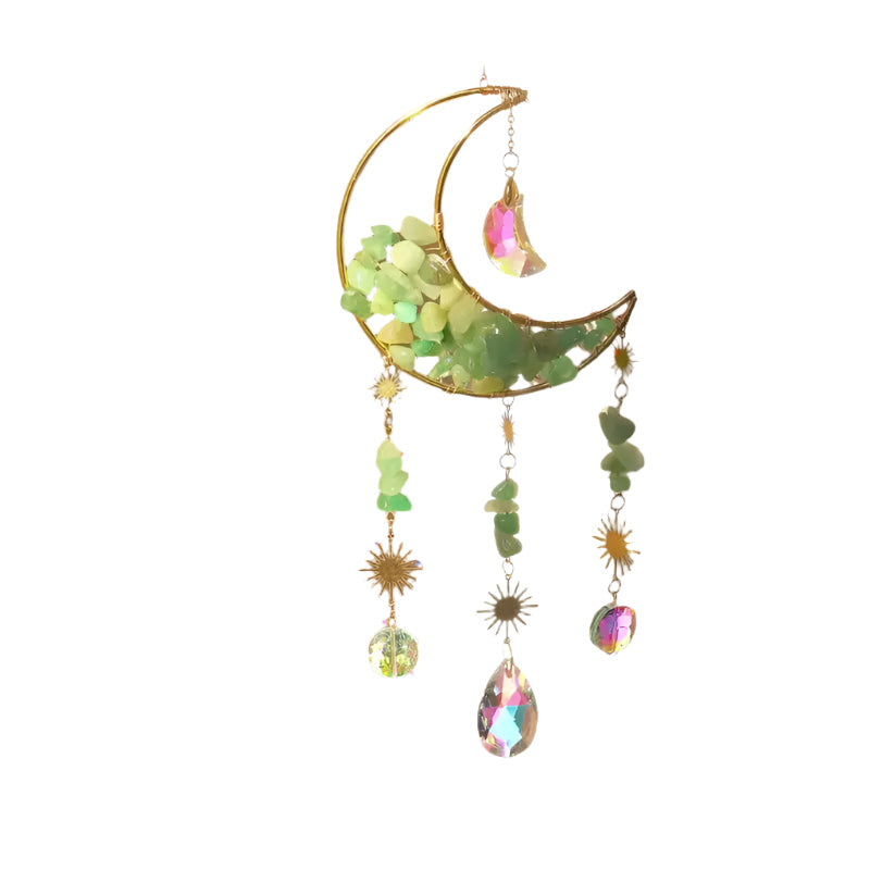 Rynx | LunaPrism Dreamcatcher – Enchanting Moonlight Decoration for Peaceful Spaces