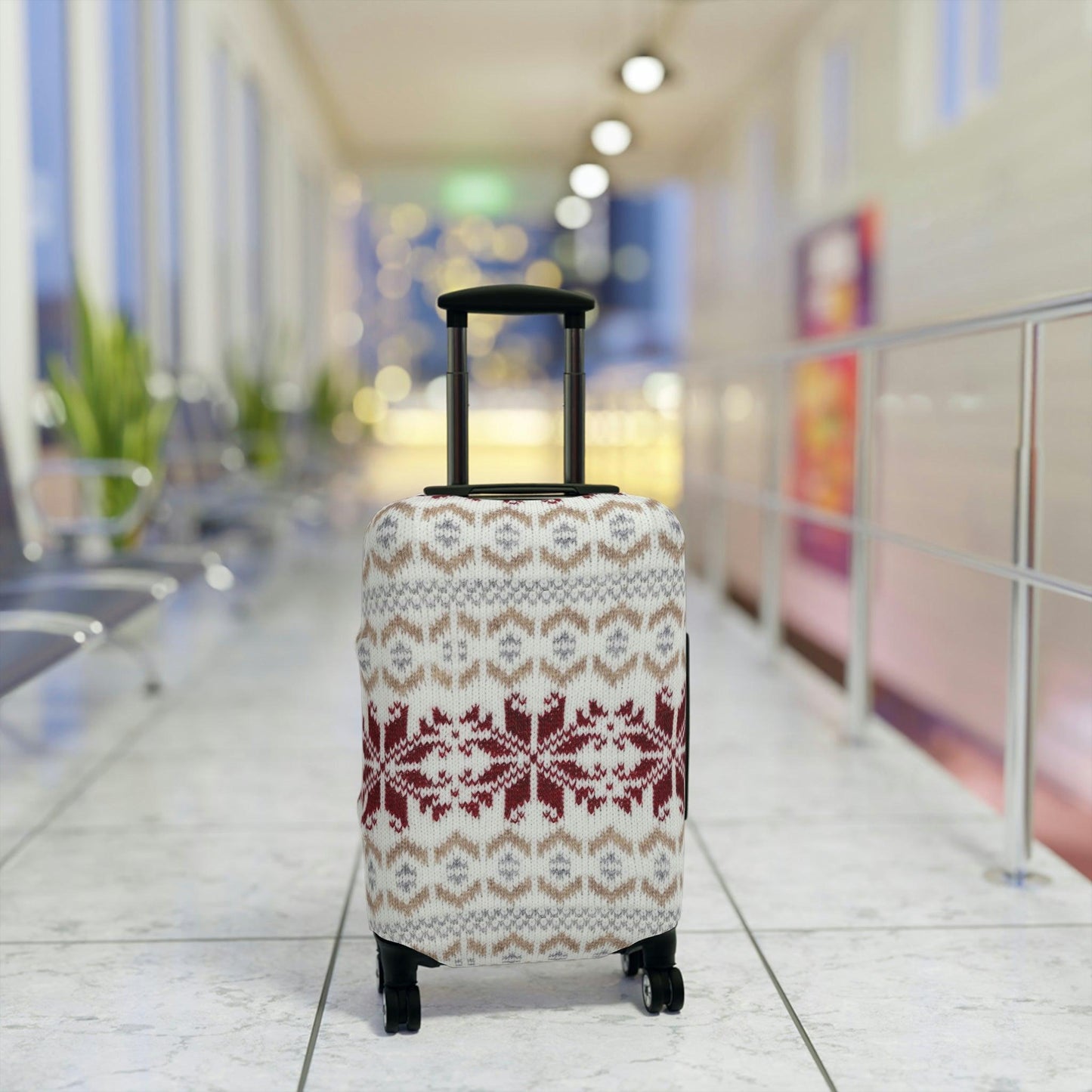 Rynx | Travel in Style: Luxurious Luggage Protector with Easy Handle Access