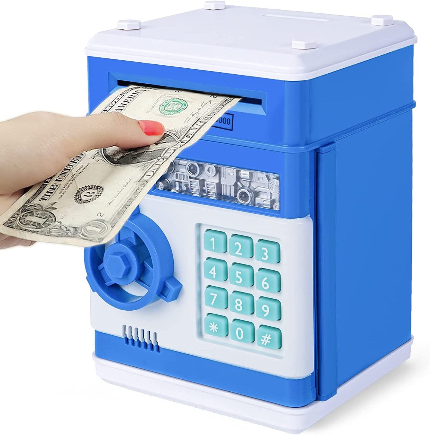 Rynx | Kids Cartoon Password Box Piggy Bank