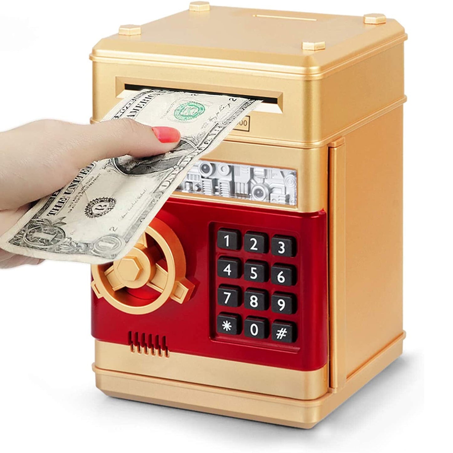Rynx | Kids Cartoon Password Box Piggy Bank