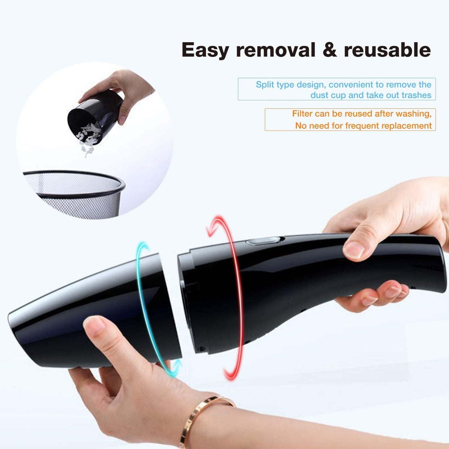 Rynx | Wireless Handheld High Power Portable Vacuum Cleaner